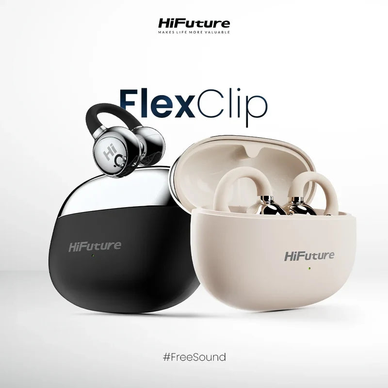 Слушалки HiFuture FlexClip Black