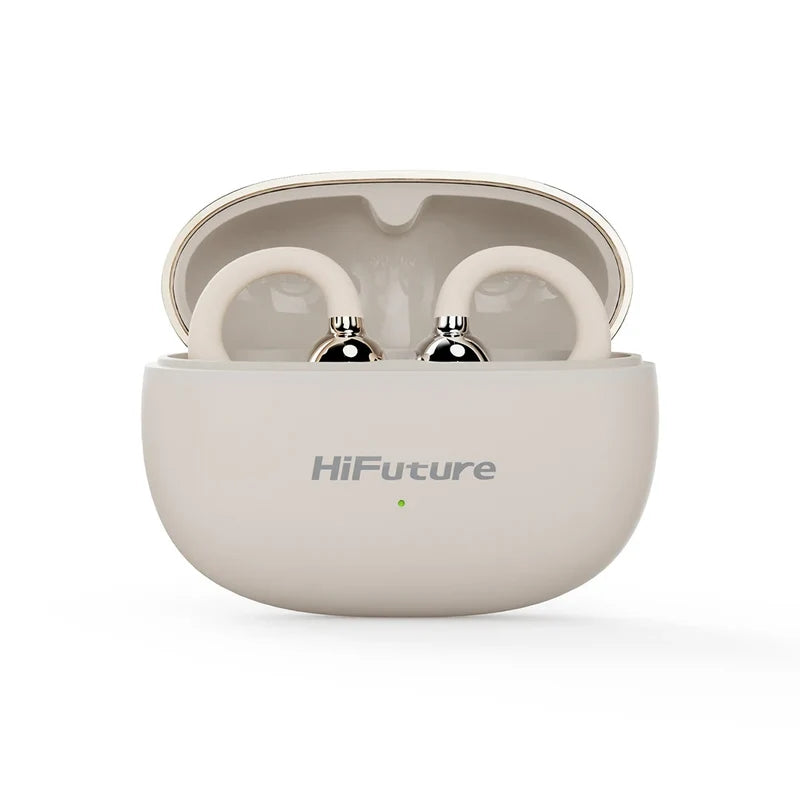 Слушалки HiFuture FlexClip Champagne Gold