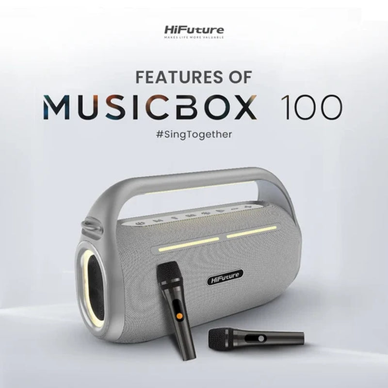 Тонколони HiFuture MusicBox100 Silver