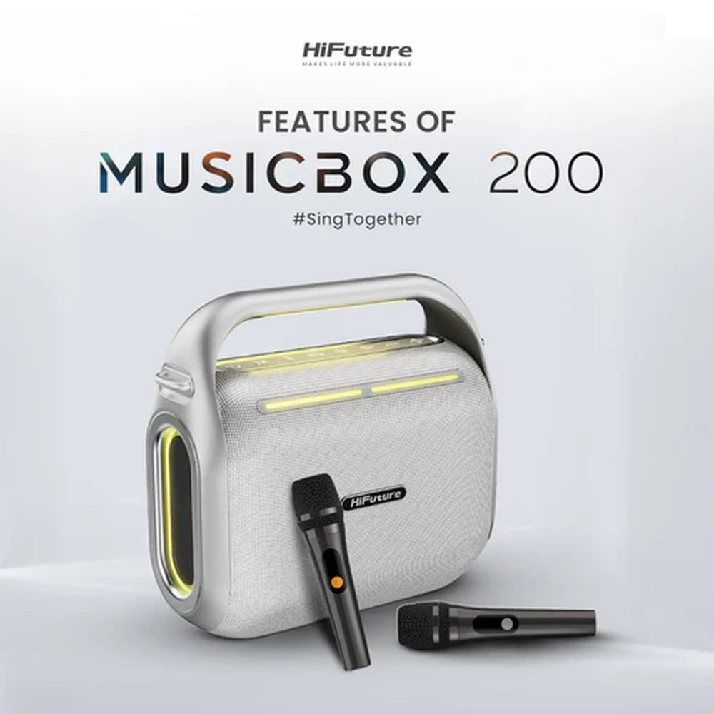 Тонколони HiFuture MusicBox200 Silver