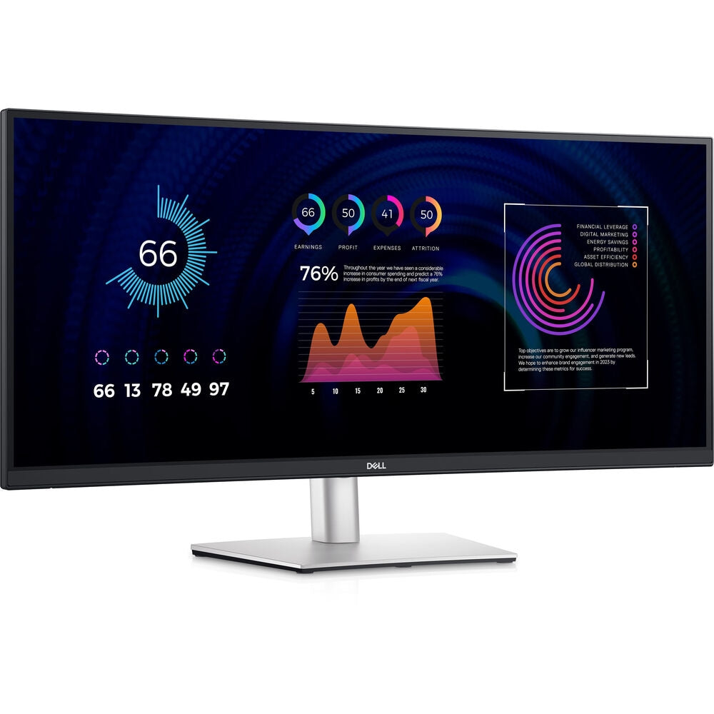 Монитор Dell P3424WE, 34" Curved