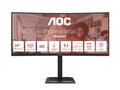 Монитор AOC CU34E4CV, 34" Curved 1500R VA WLED