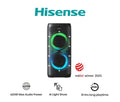 Аудио система Hisense Party Thunder, 620W, BT, 18h play, Black