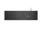 Клавиатура Natec Keyboard Herring US, Black, Slim