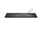 Клавиатура Natec Keyboard Herring US, Black, Slim