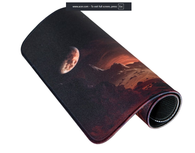 Подложка за мишка Acer Nitro Mousepad, 360x260x2 mm