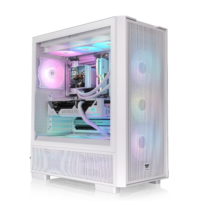 Кутия за компютър Thermaltake S380 TG ARGB Snow