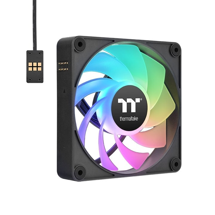 Вентилатор Thermaltake CT120 EX Reverse ARGB Sync PC Cooling Fan 3 Pack Magnetic Connect (CL-F192-PL12SW-A)