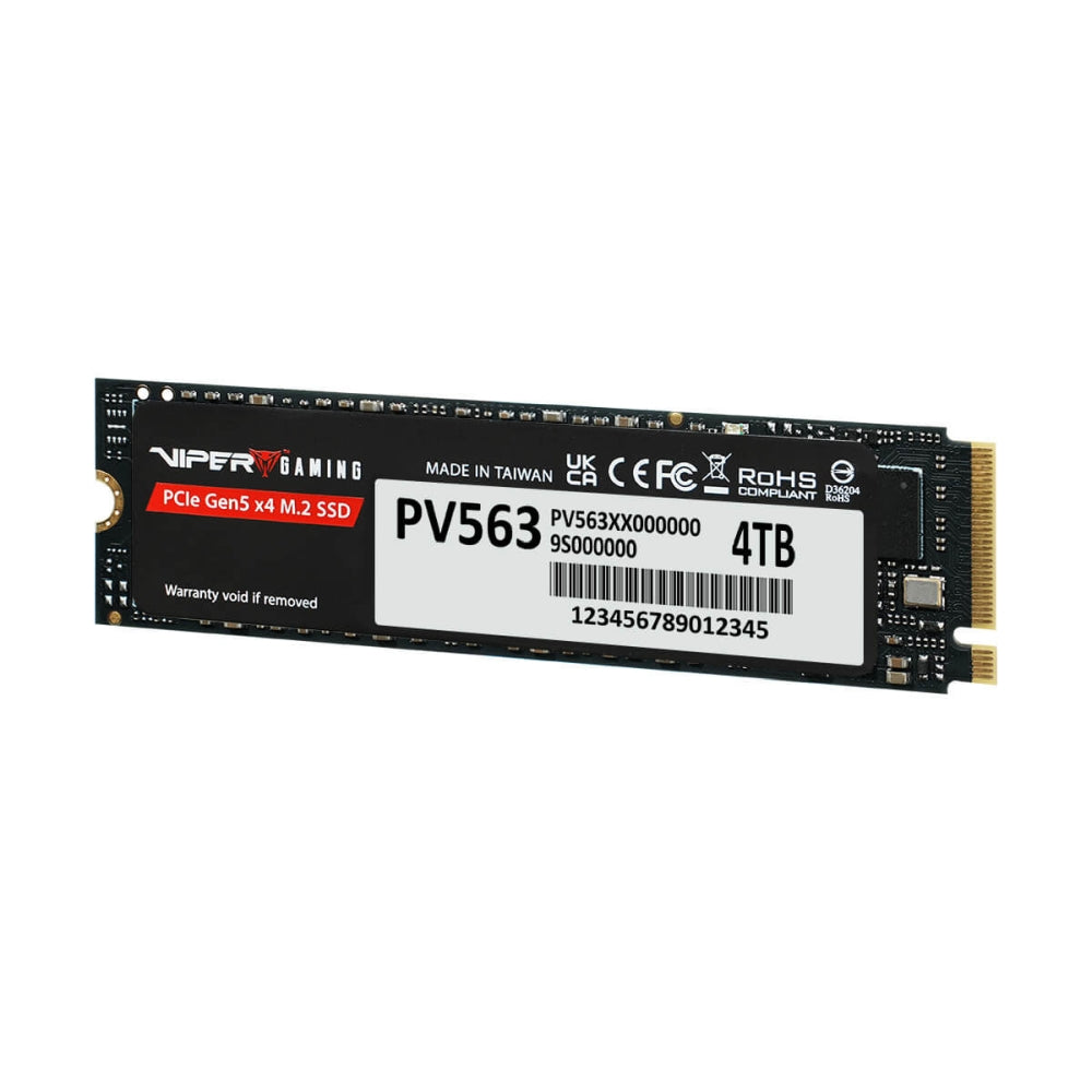 Твърд диск Patriot Viper PV563 4TB M.2 2280 PCIe Gen5 x4 SSD