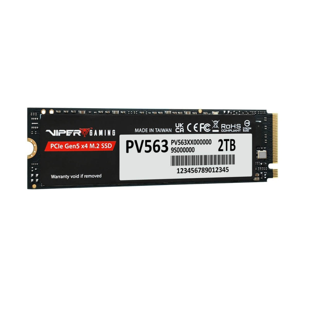 Твърд диск Patriot Viper PV563 2TB M.2 2280 PCIe Gen5 x4 SSD