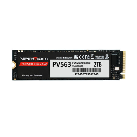 Твърд диск Patriot Viper PV563 2TB M.2 2280 PCIe Gen5 x4 SSD