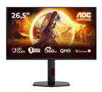 Монитор AOC Q27G4SDR, 26.5" QD-OLED