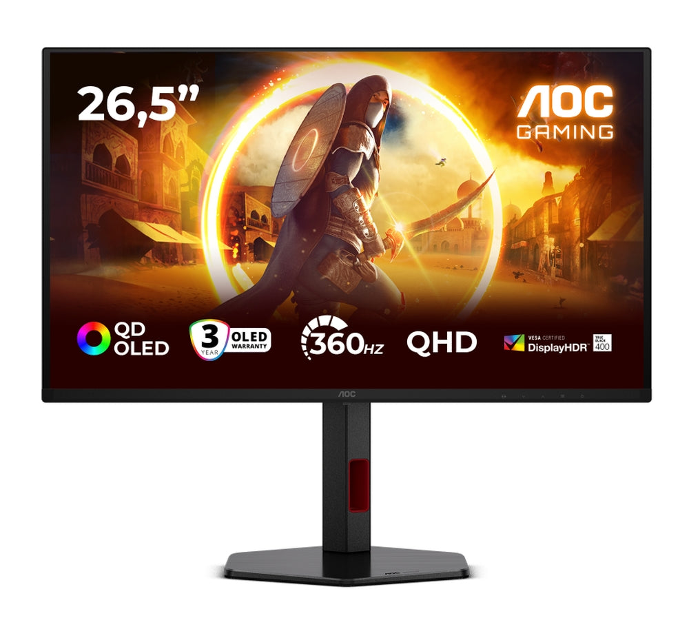 Монитор AOC Q27G4SDR, 26.5" QD-OLED