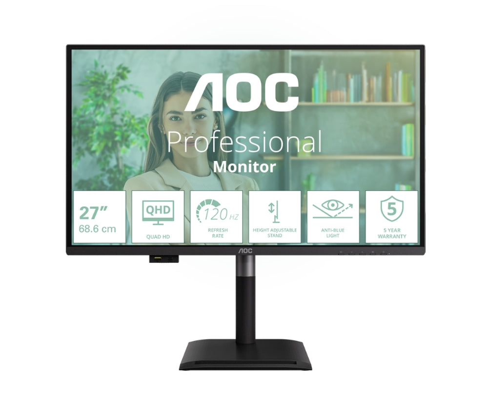 Монитор AOC Q27P4U, 27" IPS WLED