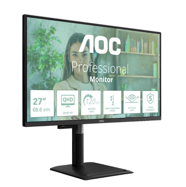 Монитор AOC Q27P4U, 27" IPS WLED