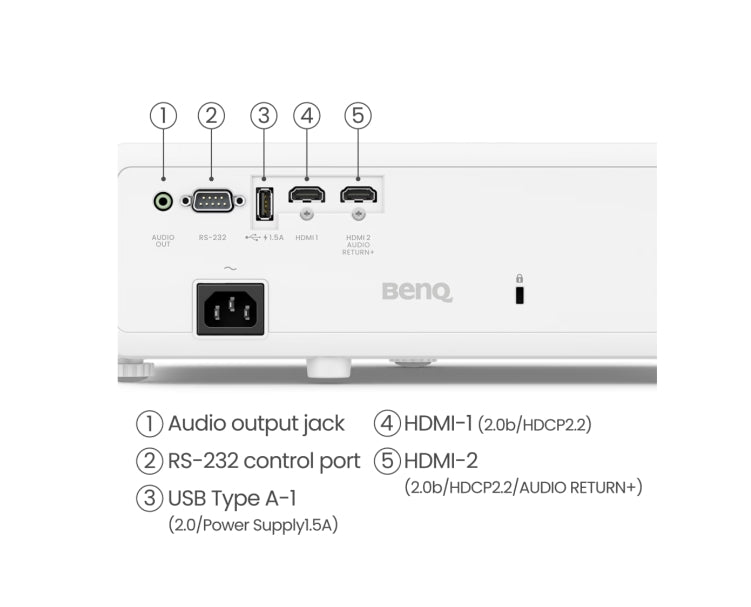 Мултимедиен проектор BenQ TK710STi DLP, 4K UHD (9H.JSK77.1JE)