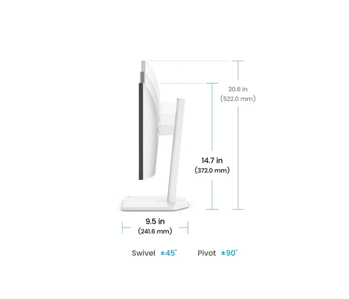 Монитор BenQ GW2490TC 23.8W WORK & ENTERTAINMENT DISPLAY GW2490TC WHITE