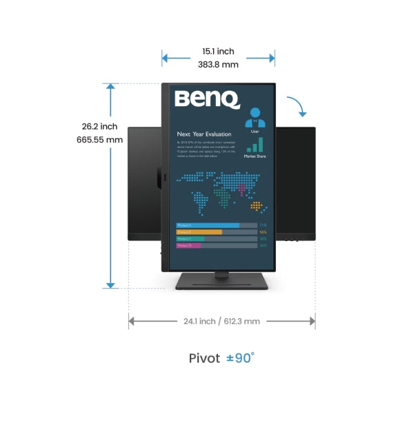 Монитор BenQ BL2790T LED MONITOR BL2790T BLACK