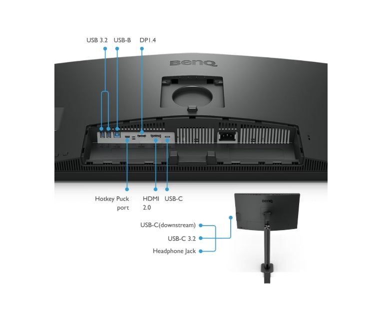 Монитор BenQ PD2706UA VERTICAL & PROFESSIONAL DISPLAY PD2706UA DARK GREY