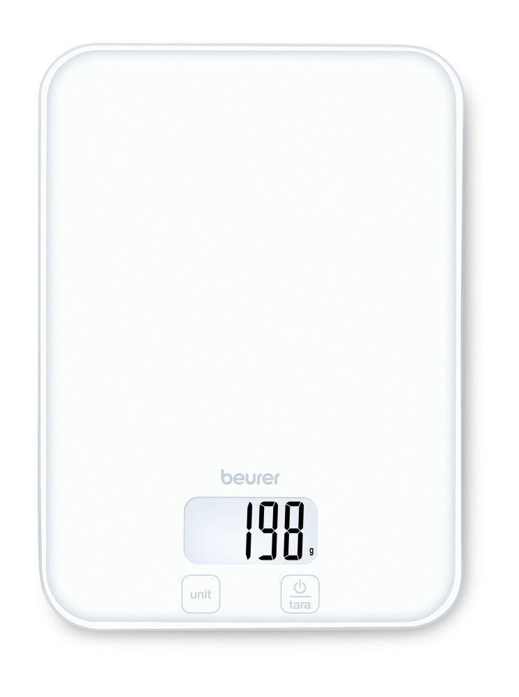 Везна Beurer KS 19 Pure White kitchen scale; 5 kg / 1 g
