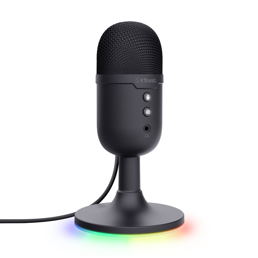 Микрофон TRUST GXT234 Yunix, USB Microphone, Black