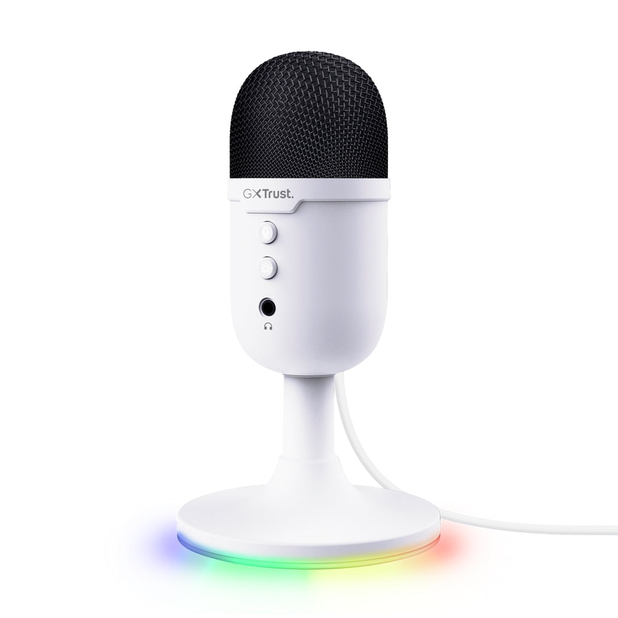 Микрофон TRUST GXT234W Yunix, USB Microphone, White