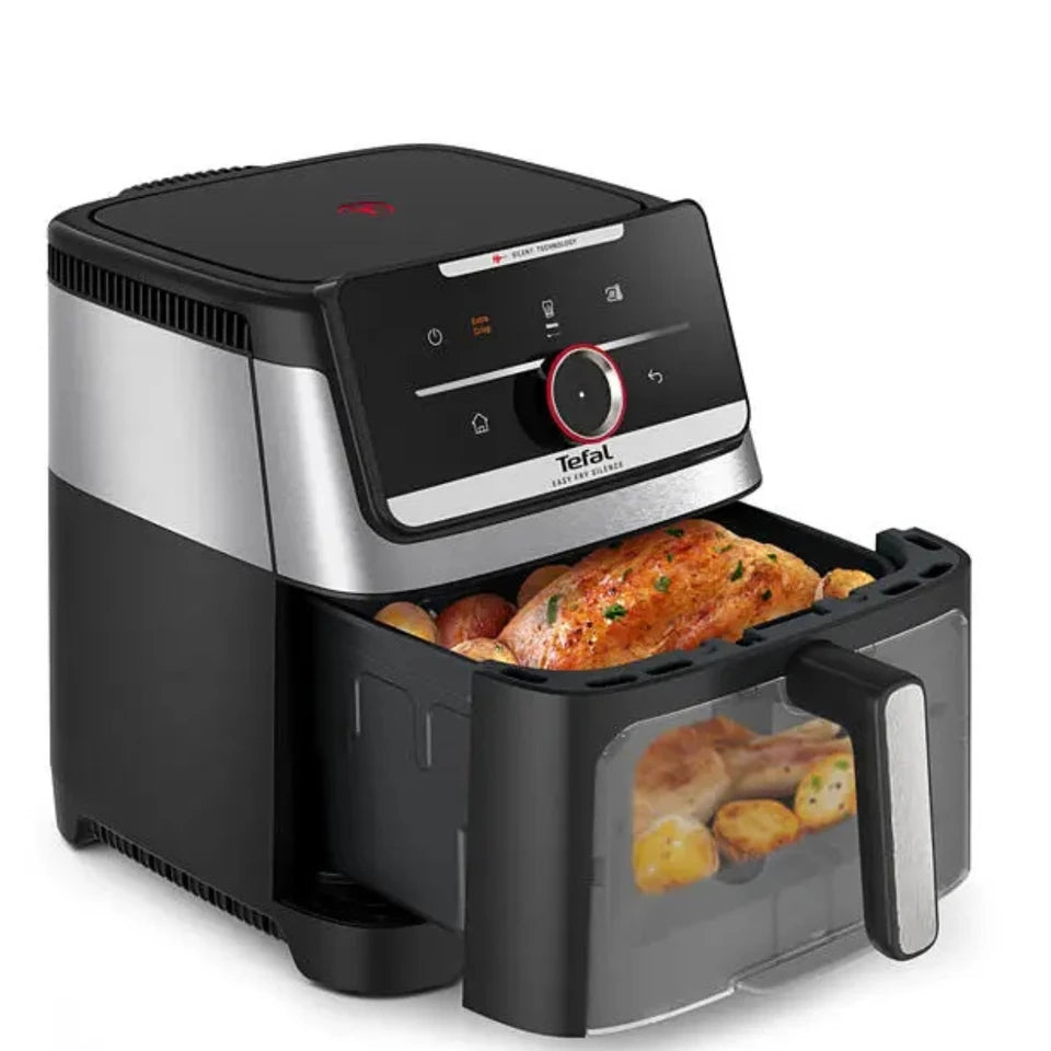 Уред за здравословно готвене Tefal EY876DE1 fry easy fry silence xxl vision