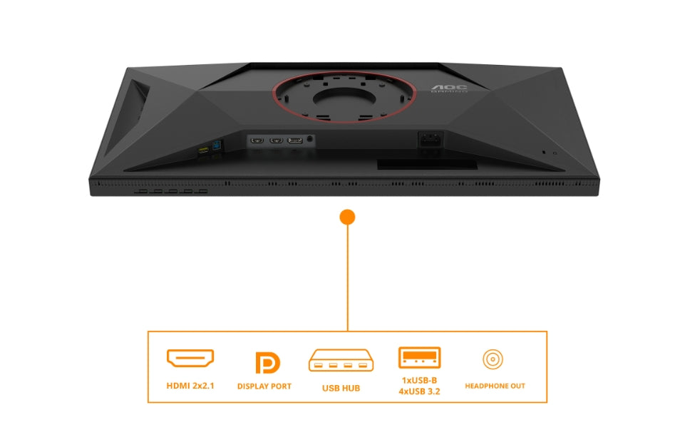 Монитор AOC U27G4XM, 27" Fast IPS MiniLED