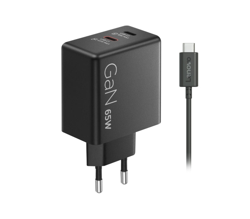 Адаптер Lenovo Dual USB-C 65W GaN Charger