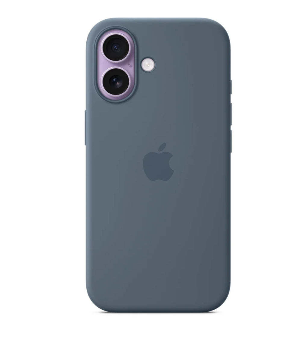 Калъф Apple iPhone 17 Silicone Case with MagSafe, Anchor Blue