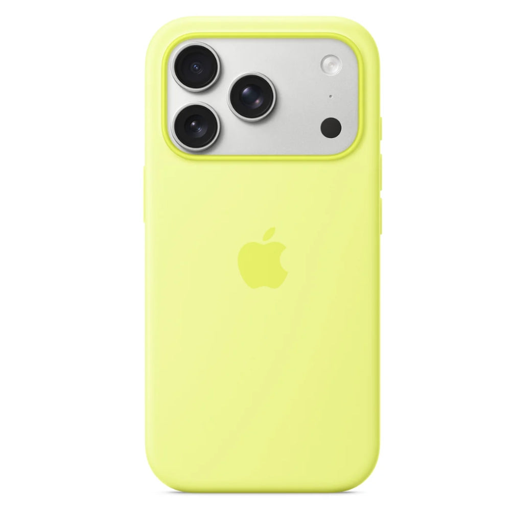 Калъф Apple iPhone 17 Pro Silicone Case with MagSafe, Neon Yellow