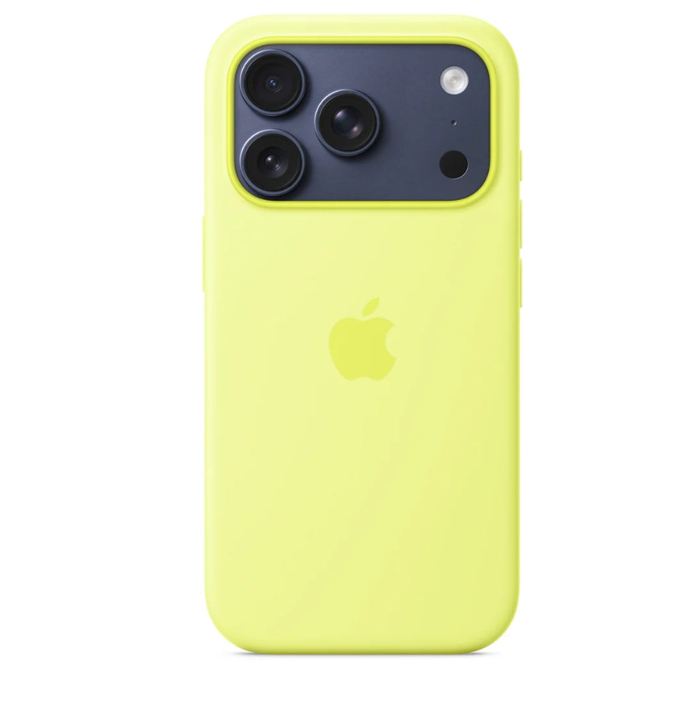 Калъф Apple iPhone 17 Pro Silicone Case with MagSafe, Neon Yellow