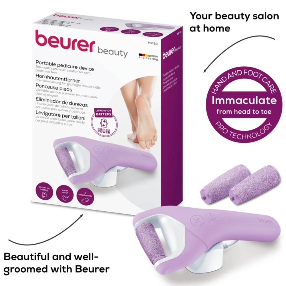 Комплект за маникюр/педикюр Beurer MP 59 Hornhautentferner Wet & Dry / Callus remover Wet