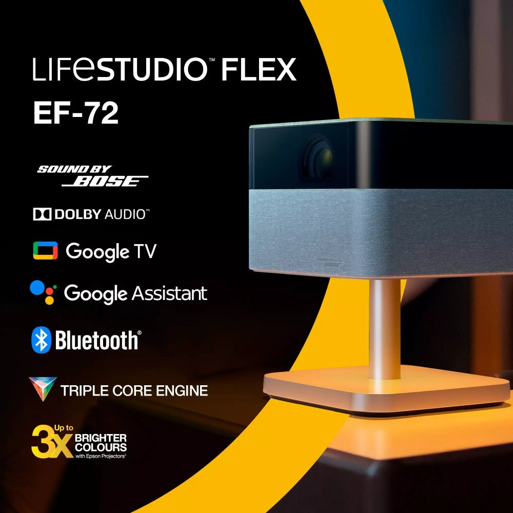 Мултимедиен проектор Epson EF-72 Lifestudio Flex Plus Oak