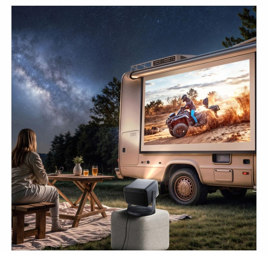 Мултимедиен проектор Hisense C3 Smart mini Laser Projector