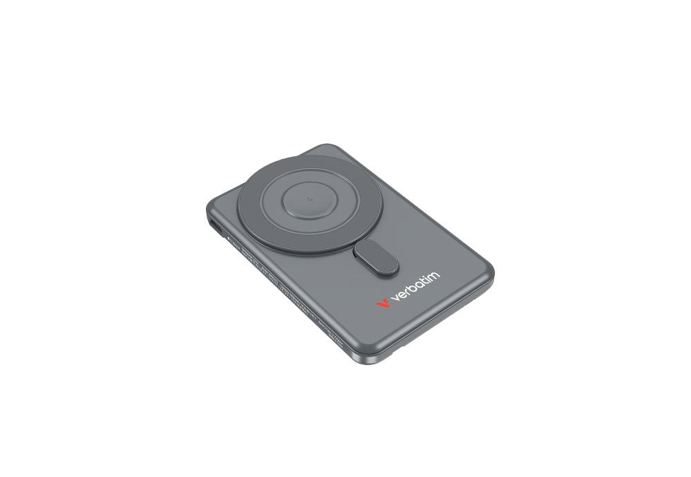 Външна батерия Verbatim Charge 'n' Go 2C Power Bank Magnetic Wireless 5000mAh with 2 (32251)
