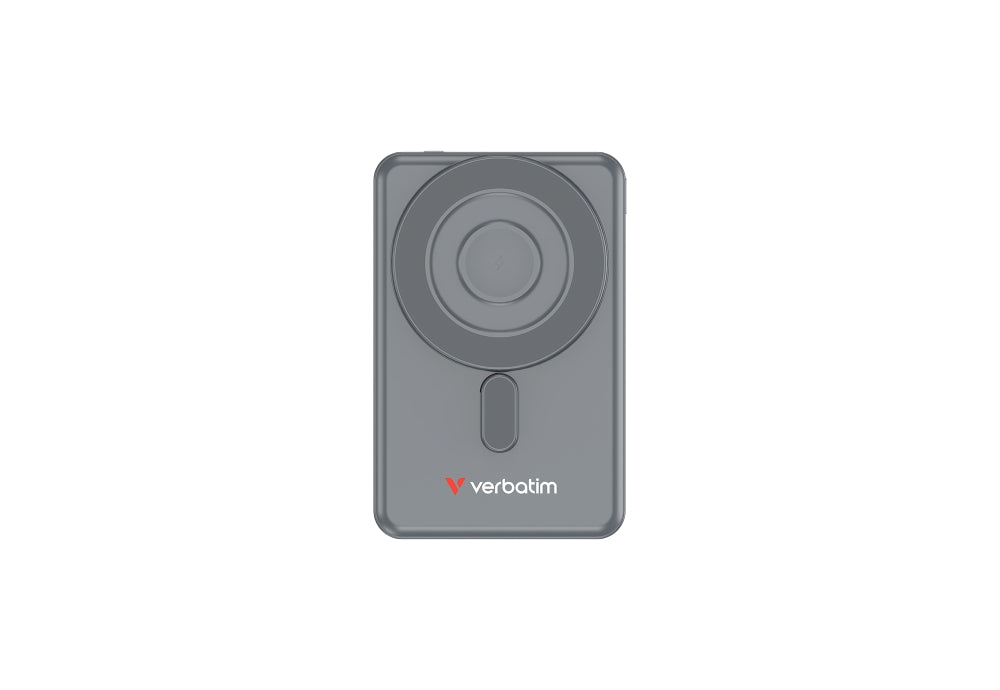 Външна батерия Verbatim Charge 'n' Go 2C Power Bank Magnetic Wireless 5000mAh with 2 (32251)