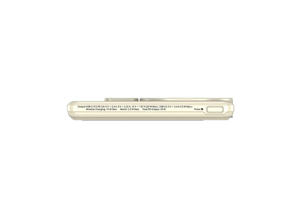 Външна батерия Verbatim Charge 'n' Go 2C Power Bank Magnetic Wireless 5000mAh with 2 (32253)