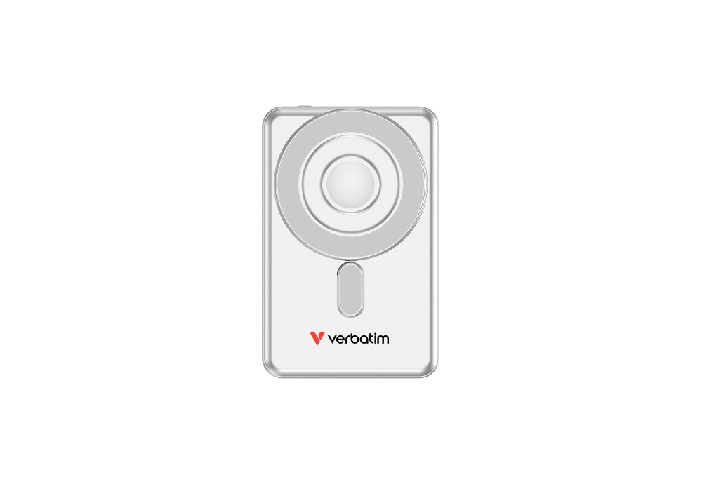 Външна батерия Verbatim Charge 'n' Go 2C Power Bank Magnetic Wireless 5000mAh with 2 (32276)