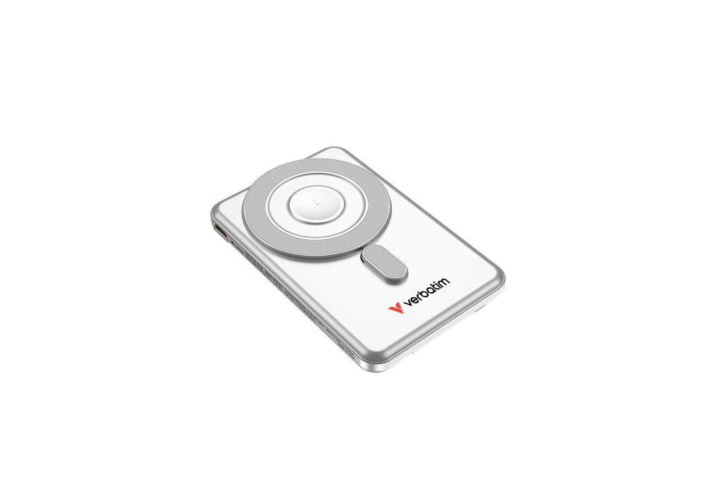 Външна батерия Verbatim Charge 'n' Go 2C Power Bank Magnetic Wireless 5000mAh with 2 (32276)
