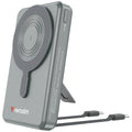 Външна батерия Verbatim Power Bank Magnetic Wireless 10.000 mAh C+C Display Grey