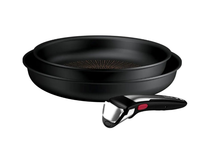 Комплект тигани и тенджери Tefal P0009553 Set 3Pcs Excellence Plus G7 Bla