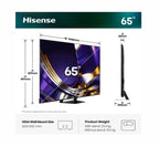 Телевизор Hisense 65"U7S Pro, 4K Ultra HD 3840x2160