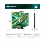 Телевизор Hisense 65"E8S, 4K Ultra HD 3840x2160
