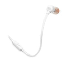 Слушалки JBL T110 WHT In-ear headphones (JBLT110WHTE)