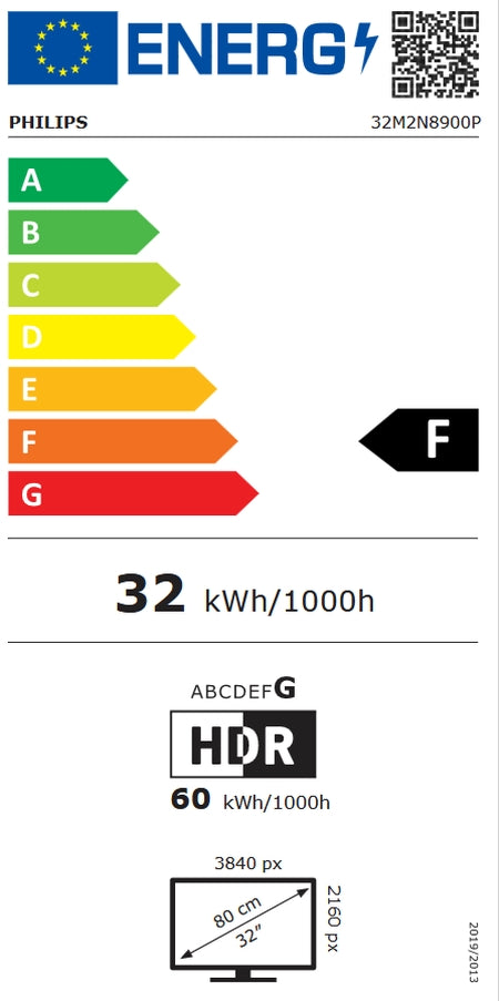 Монитор Philips 32M2N8900P, 31.5" QD-OLED