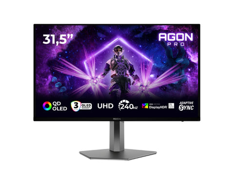 Монитор AOC AG326UZD2, 31.5" QD-OLED