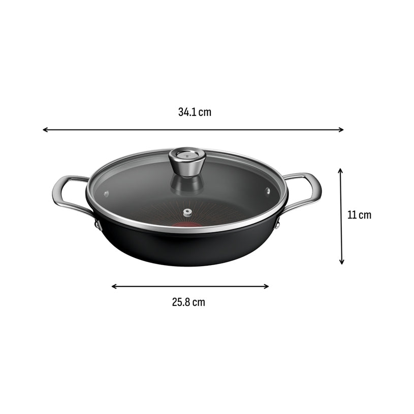 Тиган Tefal G3308802 Sah24Lid Ml Alz Pe Excel Plus B