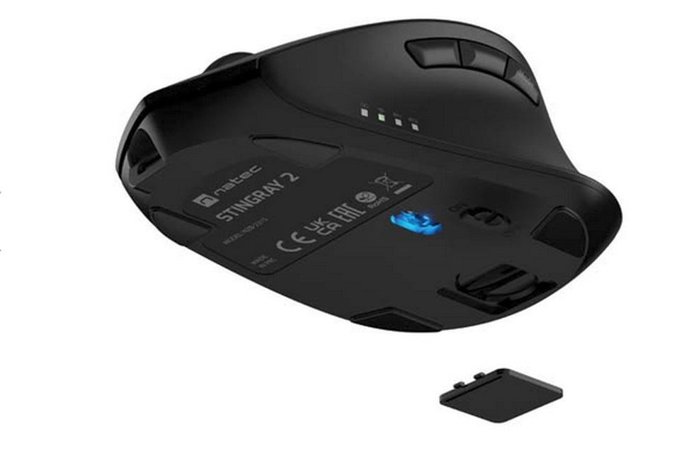 Комплект Natec Stingray 2, Set 2 in 1 Keyboard + Mouse Wireless