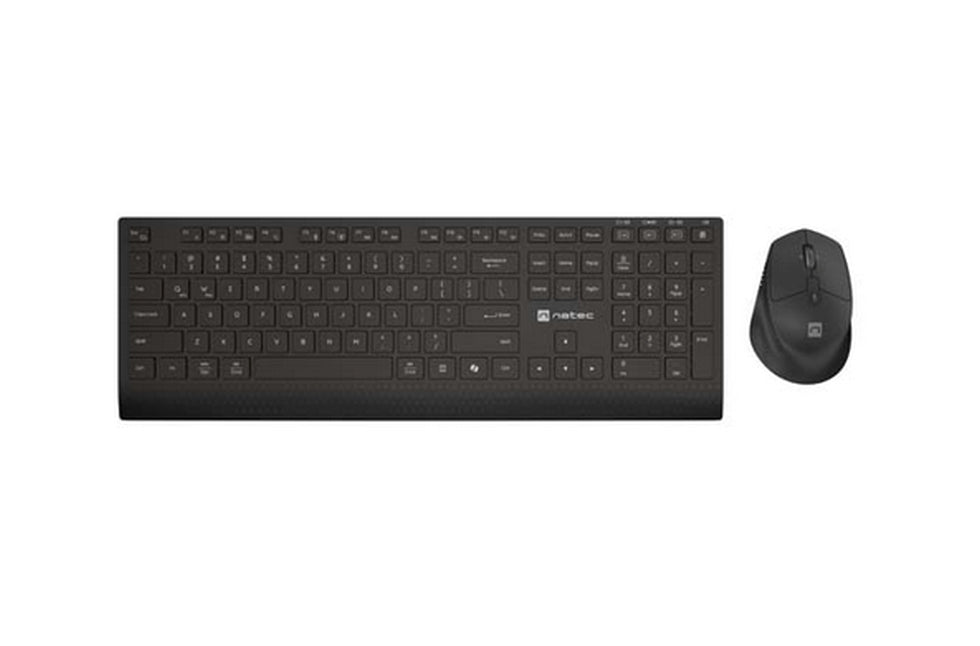 Комплект Natec Stingray 2, Set 2 in 1 Keyboard + Mouse Wireless